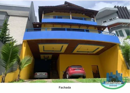 Casa de Condomínio com 4 Quartos à venda, 420m² no Cidade Parquelandia, Mogi das Cruzes