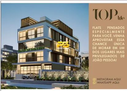 Flat com 1 Quarto à venda, 22m² no Manaíra, João Pessoa