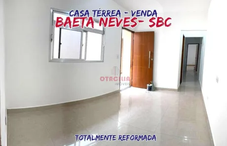 Casa com 2 Quartos à venda, 98m² no Baeta Neves, São Bernardo do Campo