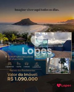 Cobertura com 3 Quartos à venda, 170m² no Recreio dos Bandeirantes, Rio de Janeiro