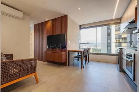 Apartamento com 1 Quarto para alugar, 46m² no Pinheiros, São Paulo