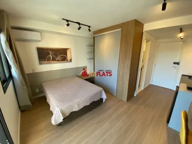 Flat com 1 Quarto para alugar, 26m² no Indianópolis, São Paulo