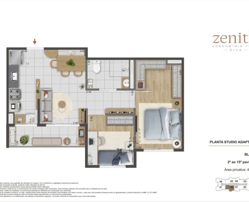 ZENITH CONDOMINIO CLUBE - FASE 1 no Cachoeirinha, Manaus