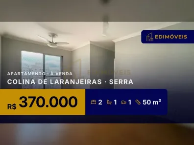 Apartamento com 2 Quartos à venda, 50m² no Colina de Laranjeiras, Serra