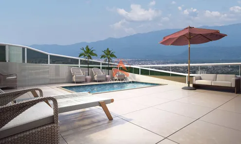 Apartamento com 2 Quartos à venda, 79m² no Boqueirão, Praia Grande
