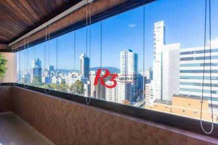 Apartamento com 3 Quartos à venda, 173m² no Embaré, Santos