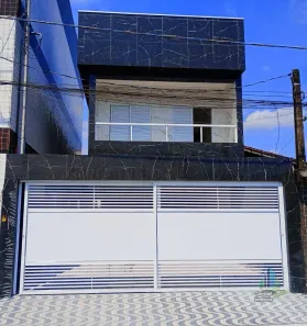 Casa de Condomínio com 2 Quartos à venda, 68m² no Sítio do Campo, Praia Grande