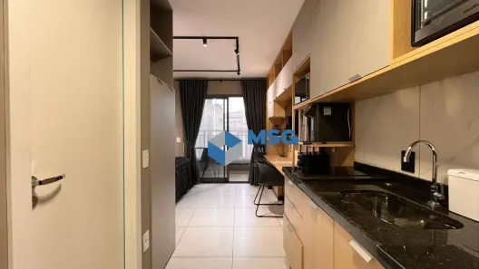 Apartamento com 1 Quarto para alugar, 28m² no República, São Paulo