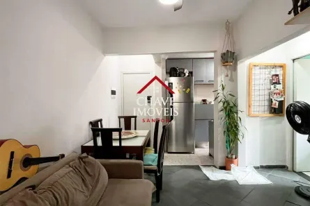 Apartamento com 1 Quarto à venda, 60m² no Embaré, Santos