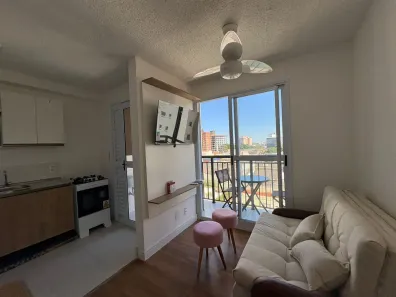 Apartamento com 2 Quartos para alugar, 40m² no Santo Amaro, São Paulo