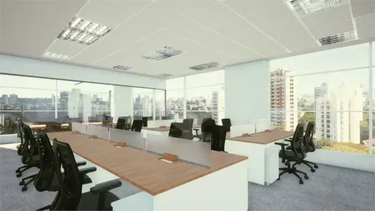 Sala Comercial para alugar, 214m² no Vila Olímpia, São Paulo