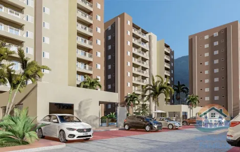 Apartamento com 2 Quartos à venda, 56m² no Loteamento Vila Indaiá, Caraguatatuba
