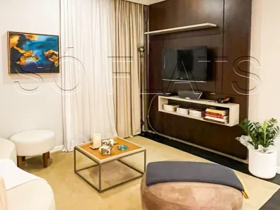 Apartamento com 1 Quarto à venda, 54m² no Cidade Monções, São Paulo