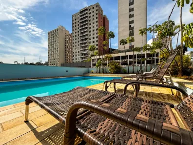 Apartamento com 1 Quarto para alugar, 72m² no Jardim das Bandeiras, São Paulo
