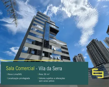 Sala Comercial para alugar, 36m² no Vila da Serra, Nova Lima