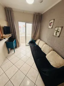 Apartamento com 1 Quarto para alugar, 49m² no Ocian, Praia Grande
