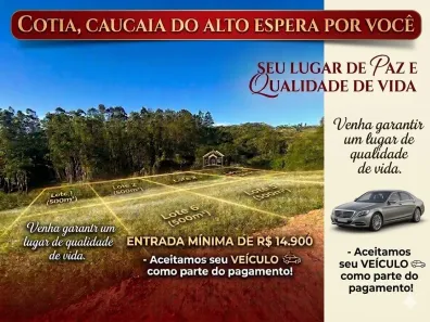 Lote/Terreno à venda, 500m² no Centro (Caucaia do Alto), Cotia
