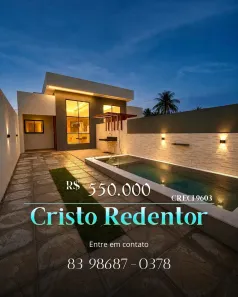 Casa com 3 Quartos à venda, 80m² no Cristo Redentor, João Pessoa