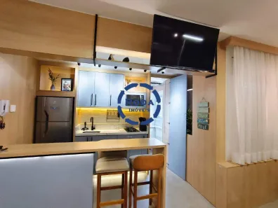 Kitnet com 1 Quarto à venda, 26m² no Embaré, Santos