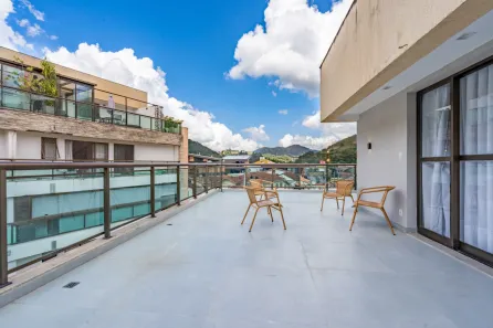 Cobertura com 2 Quartos para alugar, 140m² no Itaipava, Petrópolis