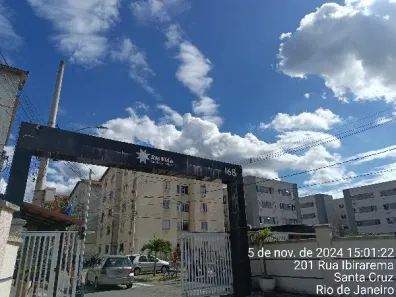 Apartamento com 2 Quartos à venda, 45m² no Santa Cruz, Rio de Janeiro