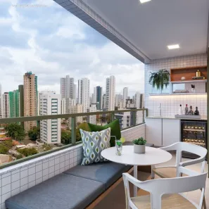 Apartamento com 3 Quartos à venda, 71m² no Várzea, Recife
