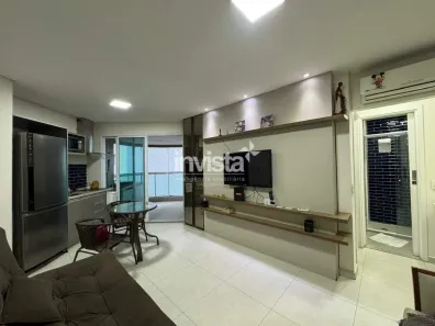 Apartamento com 1 Quarto para alugar, 45m² no Pompéia, Santos