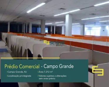 Prédio Comercial à venda, 7212m² no Campo Grande, Rio de Janeiro