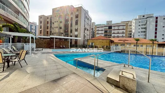 Apartamento com 1 Quarto para alugar, 52m² no José Menino, Santos