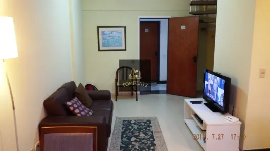 Flat com 1 Quarto para alugar, 52m² no Moema, São Paulo