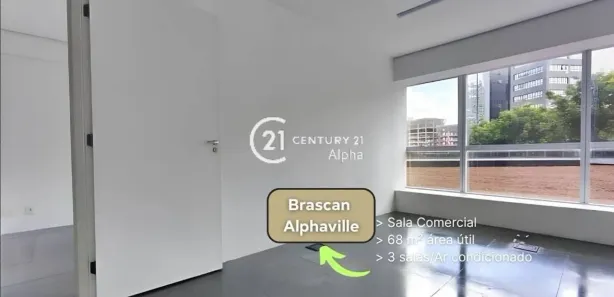 Sala Comercial à venda, 68m² no Green Valley Alphaville, Barueri