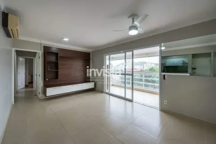 Apartamento com 3 Quartos para alugar, 99m² no Vila Belmiro, Santos