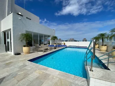 Apartamento com 2 Quartos para alugar, 80m² no Boqueirão, Santos