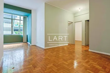 Apartamento com 3 Quartos para alugar, 110m² no Leme, Rio de Janeiro