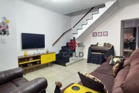 Sobrado com 3 Quartos à venda, 206m² no Vila Camilópolis, Santo André