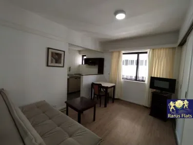 Flat com 1 Quarto para alugar, 33m² no Itaim Bibi, São Paulo