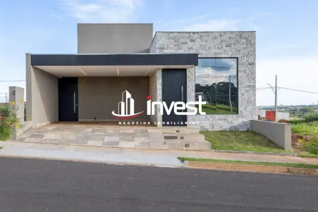 Casa de Condomínio com 3 Quartos à venda, 127m² no Parque dos Buritis II, Uberaba