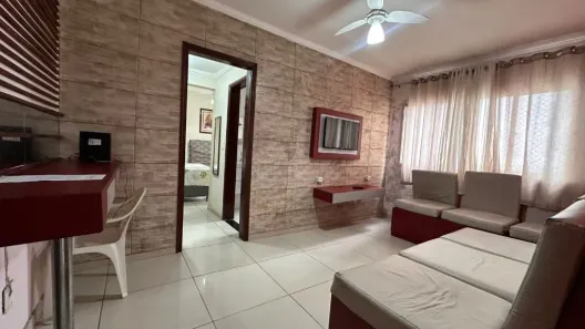 Apartamento com 1 Quarto para alugar, 55m² no Aviação, Praia Grande