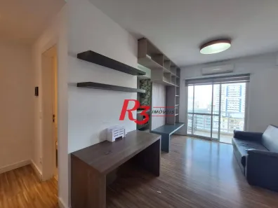 Apartamento com 1 Quarto para alugar, 47m² no Boqueirão, Santos