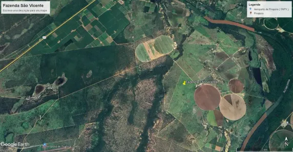 Fazenda/Sítio com 3 Quartos à venda, 24200000m² no Área Rural de Pirapora, Pirapora