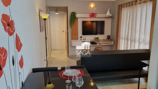 Apartamento com 1 Quarto à venda, 54m² no Guilhermina, Praia Grande