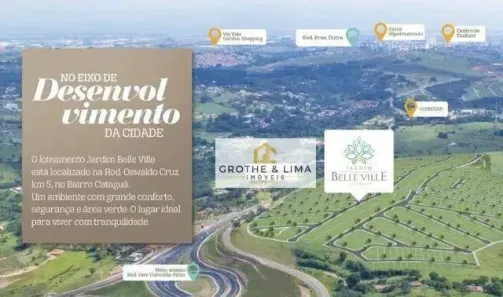 Lote/Terreno à venda, 301m² no Itapecirica, Taubaté