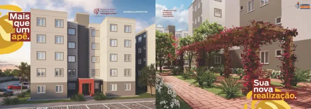 Apartamento com 2 Quartos à venda, 40m² no SIM, Feira de Santana