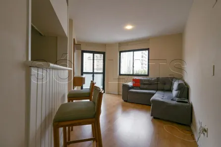 Apartamento com 1 Quarto para alugar, 43m² no Jardim Paulista, São Paulo