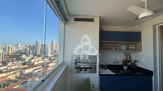 Apartamento com 3 Quartos à venda, 83m² no Boqueirão, Santos