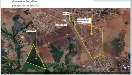 Lote/Terreno à venda, 135534m² no Nova Goianira, Goianira