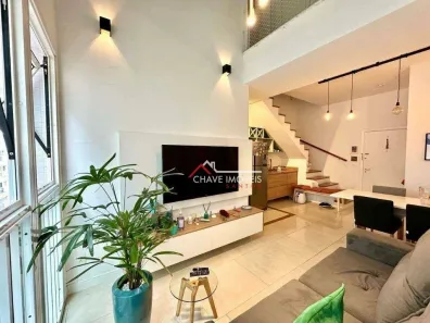 Apartamento com 2 Quartos à venda, 83m² no Gonzaga, Santos