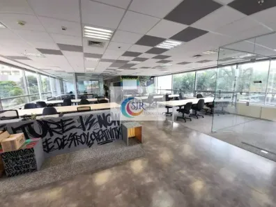 Sala Comercial para alugar, 261m² no Cidade Monções, São Paulo
