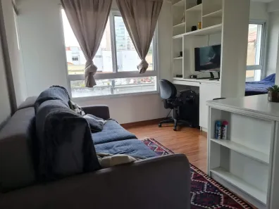 Apartamento com 1 Quarto para venda ou aluguel, 30m² no Perdizes, São Paulo