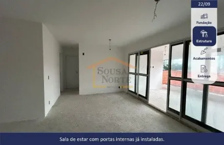 Apartamento com 3 Quartos à venda, 122m² no Vila Regente Feijó, São Paulo